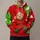 Cheerful Red-Capped Dwarf And Winter Snowflakes For Festive Holiday Cheer All-over Print Hoodie (Lightweight) - 1