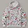 Smiling Snowman in Santa Hat for Cozy Christmas Celebrations and Winter Gift Giving All-over Print Hoodie (Lightweight) - 4