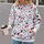 Smiling Snowman in Santa Hat for Cozy Christmas Celebrations and Winter Gift Giving All-over Print Hoodie (Lightweight) - 2
