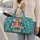 Colorful Rainbow Pencils And Hearts For Teacher Appreciation And Back To School Joy Quilted Weekend Bag - 2