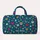 Teal Paw Prints for Cheerful Vacation Adventures and Everyday Pet Lover Getaways Quilted Weekend Bag - 6