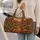 Desert Canyon Sunset Hiking Scenery for Outdoor Adventure and Weekend Getaways Travel Quilted Weekend Bag - 2