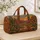 Desert Canyon Sunset Hiking Scenery for Outdoor Adventure and Weekend Getaways Travel Quilted Weekend Bag - 4