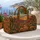 Desert Canyon Sunset Hiking Scenery for Outdoor Adventure and Weekend Getaways Travel Quilted Weekend Bag - 5