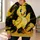 Cheerful Yellow Songbird Art for Mother's Day Gifts and Everyday Bird Lovers All-over Print Hoodie (Lightweight) - 6