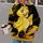 Cheerful Yellow Songbird Art for Mother's Day Gifts and Everyday Bird Lovers All-over Print Hoodie (Lightweight) - 2