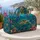 Sea Turtle Coral Reef Ocean Scene for Beach Escapes and Tropical Vacation Getaways Quilted Weekend Bag - 5