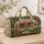 Strawberry Market Caravan And Cottage Garden Charm For Weekend Getaways With Mom Quilted Weekend Bag - 4
