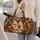 Ghosts, Pumpkins and Autumn Florals for Cozy Halloween Getaways and Fall Escapes Quilted Weekend Bag - 2