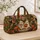 Ghosts, Pumpkins and Autumn Florals for Cozy Halloween Getaways and Fall Escapes Quilted Weekend Bag - 4
