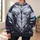Silver Feline Armor Costume for Comic Con Cosplay and Halloween Events All-over Print Hoodie (Lightweight) - 6