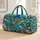 Sea Turtle Coastal Ocean Motifs for Beach Getaways and Relaxed Summer Travel Escapes Quilted Weekend Bag - 1