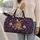 Moonlit Bunny and Wildflowers for Dreamy Spring Getaways and Nature Loving Travelers Quilted Weekend Bag - 2