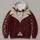 Burgundy Revolutionary Waistcoat Look for Theater Cosplay and Halloween Events All-over Print Hoodie (Lightweight) - 4