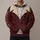 Burgundy Revolutionary Waistcoat Look for Theater Cosplay and Halloween Events All-over Print Hoodie (Lightweight) - 1