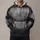 Charcoal Silver Armored Villain Suit Look for Comic Con Cosplay and Fan Events All-over Print Hoodie (Lightweight) - 1