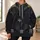Black Tactical Ronin Gear with Gold Accents for Cosplay and Fan Events All-over Print Hoodie (Lightweight) - 6