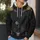 Black Tactical Ronin Gear with Gold Accents for Cosplay and Fan Events All-over Print Hoodie (Lightweight) - 5