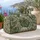 Tropical Green Monstera and Fern Foliage for Relaxed Island Getaways and Summer Escapes Quilted Weekend Bag - 5