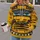 Yellow Horned School Bus Character Look for Halloween Parties and Cosplay Events All-over Print Hoodie (Lightweight) - 2
