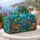 Colorful Tropical Fish Underwater Scene for Coastal Getaways and Vacation Travel Quilted Weekend Bag - 5