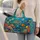Colorful Tropical Fish Underwater Scene for Coastal Getaways and Vacation Travel Quilted Weekend Bag - 2