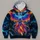 Radiant Phoenix Over Bioluminescent Forest For Bold Nighttime Streetwear Fans All-over Print Hoodie (Lightweight) - 4