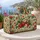 Scarlet Strawberries and Garden Blossoms for Cheerful Summer Getaways and Weekend Escapes Quilted Weekend Bag - 5