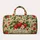 Scarlet Strawberries and Garden Blossoms for Cheerful Summer Getaways and Weekend Escapes Quilted Weekend Bag - 6