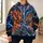 Mythical Dragon Phoenix Tiger Turtle Art for Bold Festival Nights and Streetwear Fans All-over Print Hoodie (Lightweight) - 6