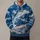 Silver Sailfish and Stormy Ocean Scenes for Coastal Adventure and Sea Lovers All-over Print Hoodie (Lightweight) - 1