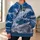 Silver Sailfish and Stormy Ocean Scenes for Coastal Adventure and Sea Lovers All-over Print Hoodie (Lightweight) - 6