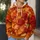 Autumn Maple Leaves for Fall Walks and Cozy Seasonal Style All-over Print Hoodie (Lightweight) - 5