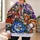 Koi Fish And Peony Floral Art For Spring Outings And Everyday Garden Style All-over Print Hoodie (Lightweight) - 6