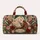 White Horse and Foal with Roses for Countryside Escapes and Equestrian Lovers Quilted Weekend Bag - 6
