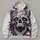 Pink Horror Skull Motif for Alternative Nightlife and Everyday Streetwear Style All-over Print Hoodie (Lightweight) - 4