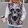 Pink Horror Skull Motif for Alternative Nightlife and Everyday Streetwear Style All-over Print Hoodie (Lightweight) - 2