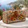 Chestnut Horse and Autumn Wildflowers for Countryside Travel and Weekend Getaways Quilted Weekend Bag - 5