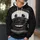Friendly Vintage Black Truck Face Birthday Gift for Road Trip Fans and Car Loving Families All-over Print Hoodie (Lightweight) - 5
