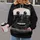 Friendly Vintage Black Truck Face Birthday Gift for Road Trip Fans and Car Loving Families All-over Print Hoodie (Lightweight) - 2