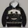 Friendly Vintage Black Truck Face Birthday Gift for Road Trip Fans and Car Loving Families All-over Print Hoodie (Lightweight) - 4