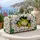 Cheerful Green Frog Breaking Through Cracks for Summer Travel and Adventure Lovers Quilted Weekend Bag - 5