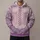 Lavender Lace-Up Princess Bodice Look for Fairytale Parties and Halloween Cosplay All-over Print Hoodie (Lightweight) - 1