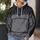 Dark Feathered Gray Costume Surface for Halloween Cosplay and Dedicated Gaming Fans All-over Print Hoodie (Lightweight) - 5