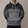 Dark Feathered Gray Costume Surface for Halloween Cosplay and Dedicated Gaming Fans All-over Print Hoodie (Lightweight) - 1