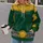 Green And Gold Octopus Hero Costume Look For Halloween Cosplay Fans All-over Print Hoodie (Lightweight) - 2