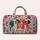 Colorful Dog Faces and Paw Prints for Bright Spring Adventures with Your Favorite Pet Quilted Weekend Bag - 6