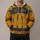 Weathered Ochre Utility Suit Look for Sci-Fi Fans and Halloween Cosplay Gatherings All-over Print Hoodie (Lightweight) - 1