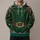 Emerald Hooded Armor Tunic Cosplay for Halloween, Comic Con, and Fantasy Events All-over Print Hoodie (Lightweight) - 1