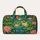Cheerful Green Frogs And Orange Bird For Sunny Summer Getaways And Nature Lovers Quilted Weekend Bag - 6